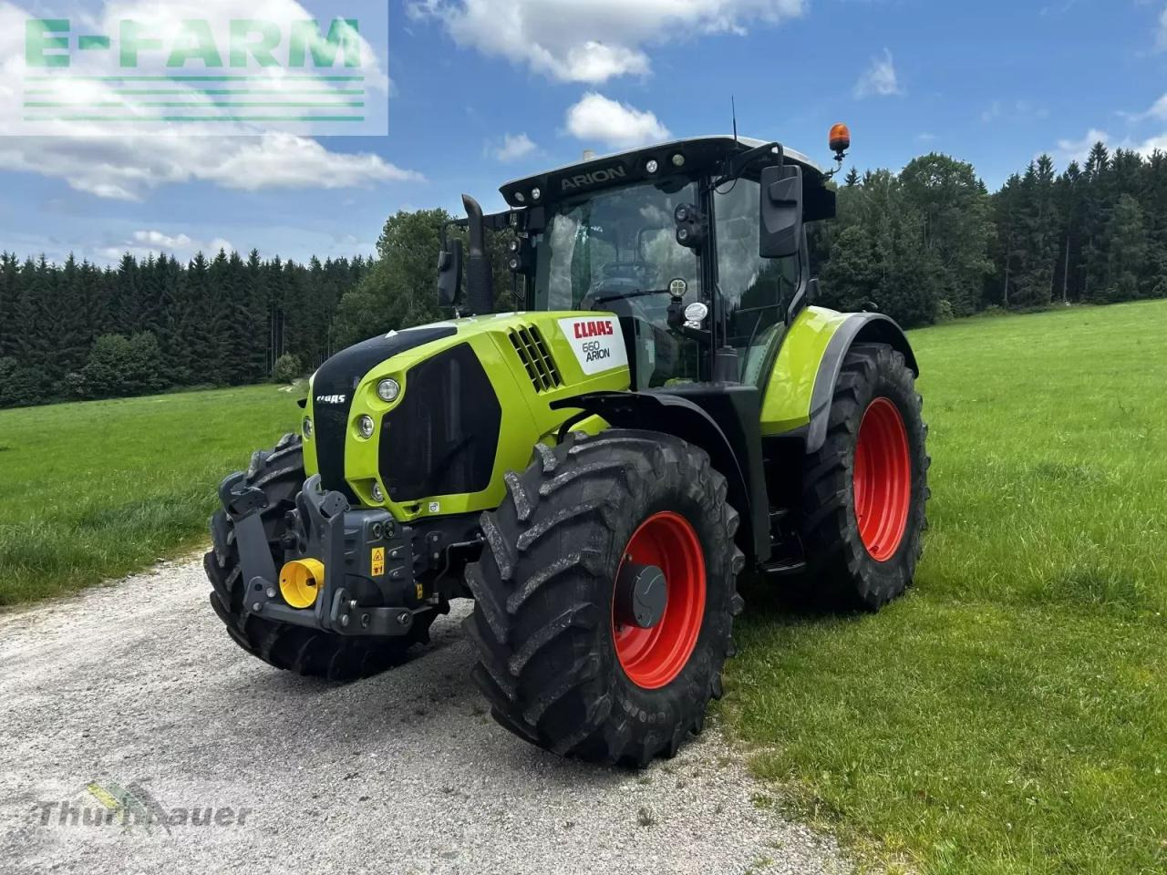 Tractor CLAAS arion 660 cmatic