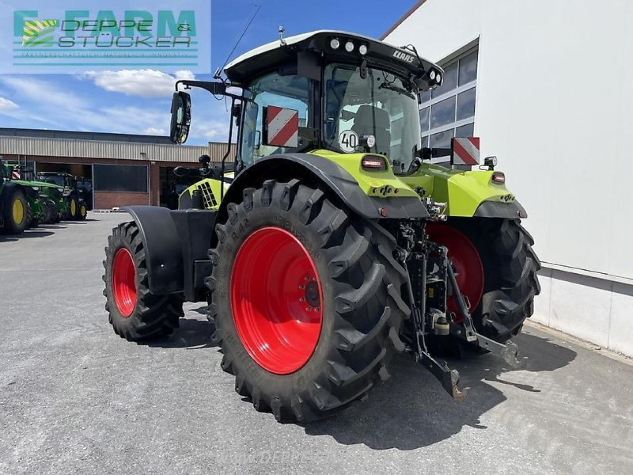 Tractor CLAAS arion 660 cmatic
