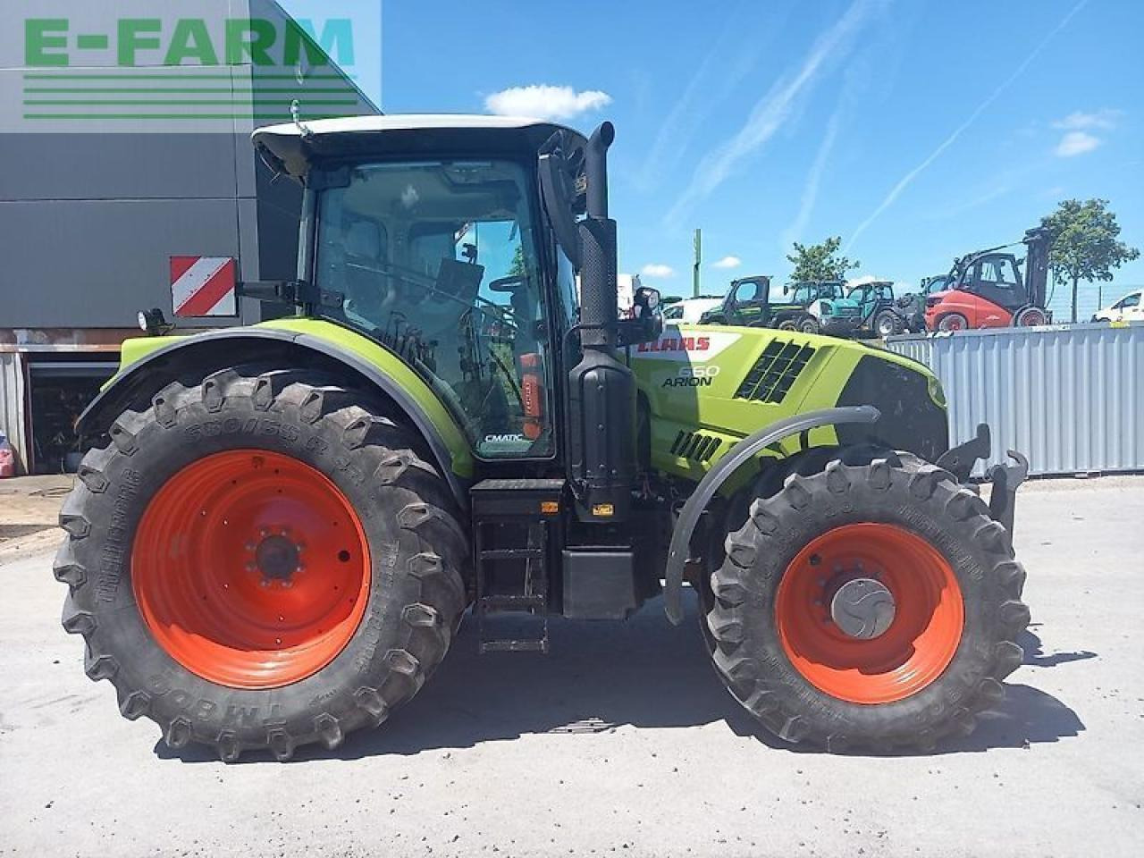 Tractor CLAAS arion 660 cmatic