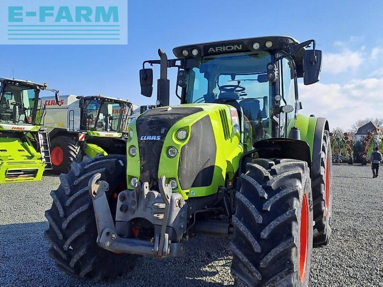 Tractor CLAAS arion 660 cmatic