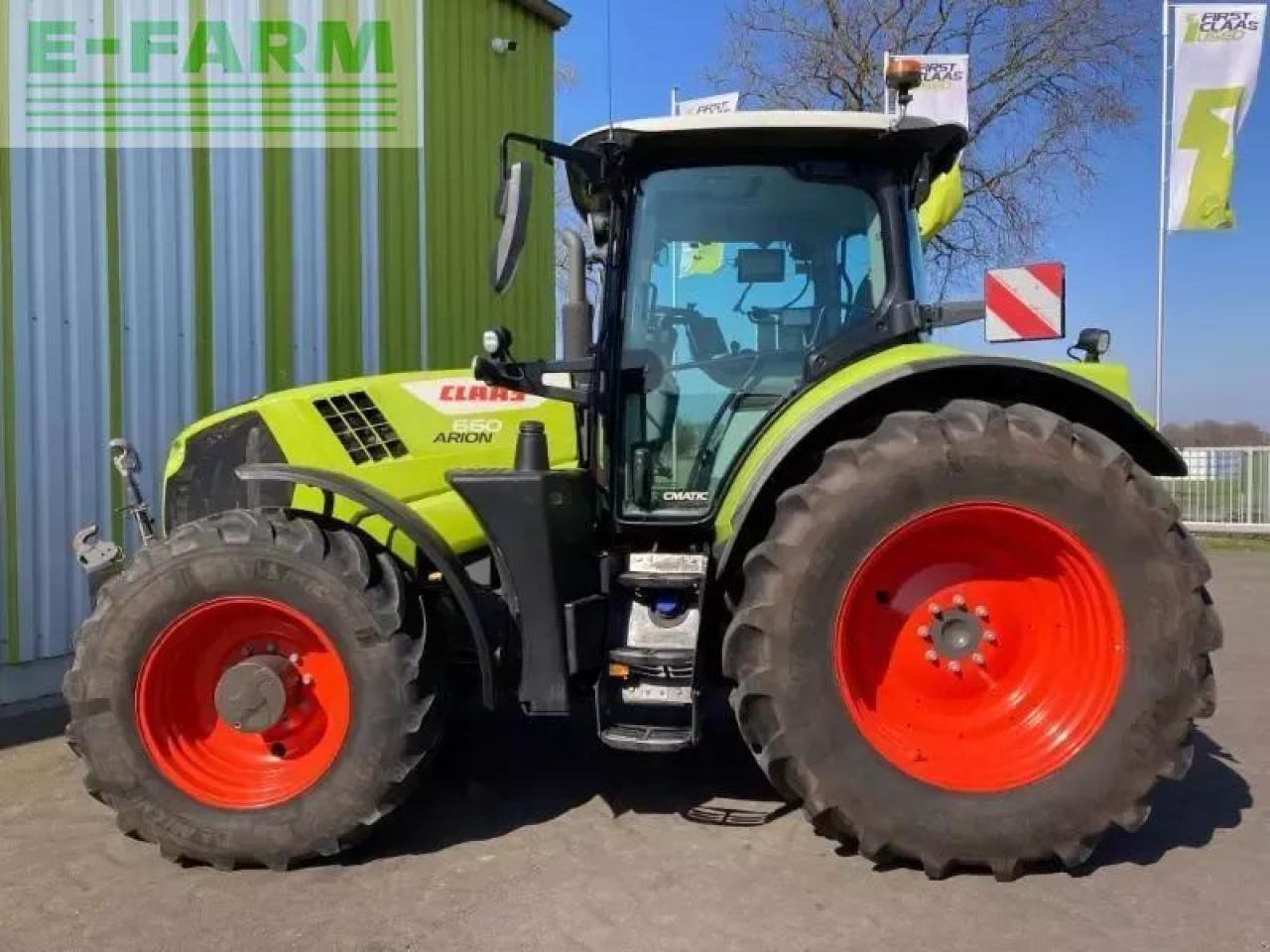 Tractor CLAAS arion 660 cmatic cebis CMATIC CEBIS