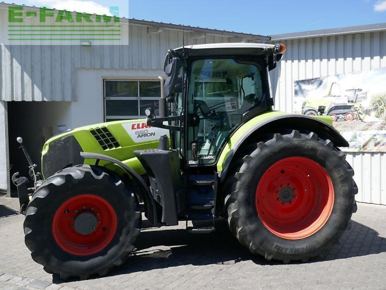 Tractor CLAAS arion 660 cmatic cebis CMATIC CEBIS
