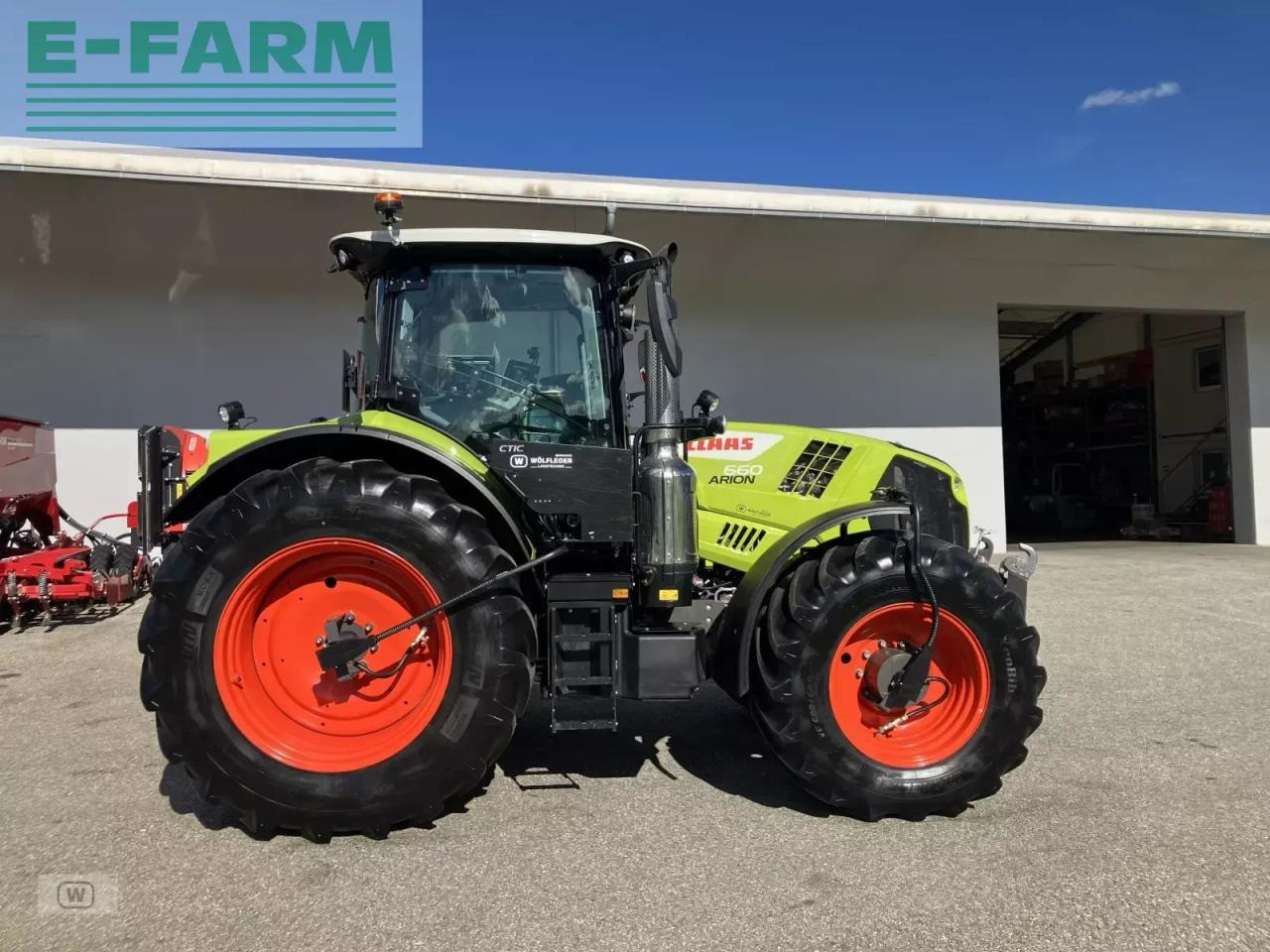 Tractor CLAAS arion 660 cmatic cebis CMATIC CEBIS