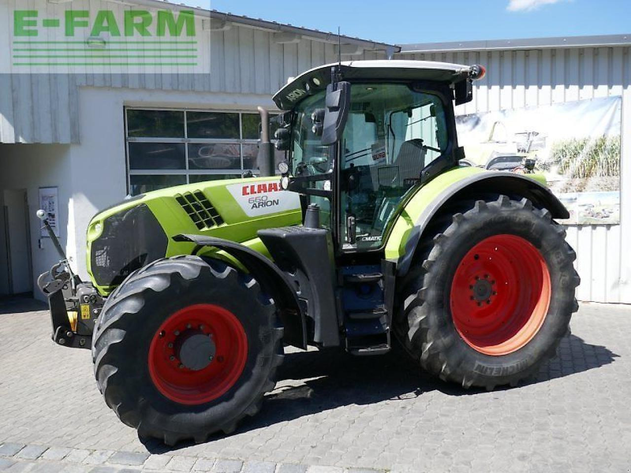 Tractor CLAAS arion 660 cmatic cebis CMATIC CEBIS
