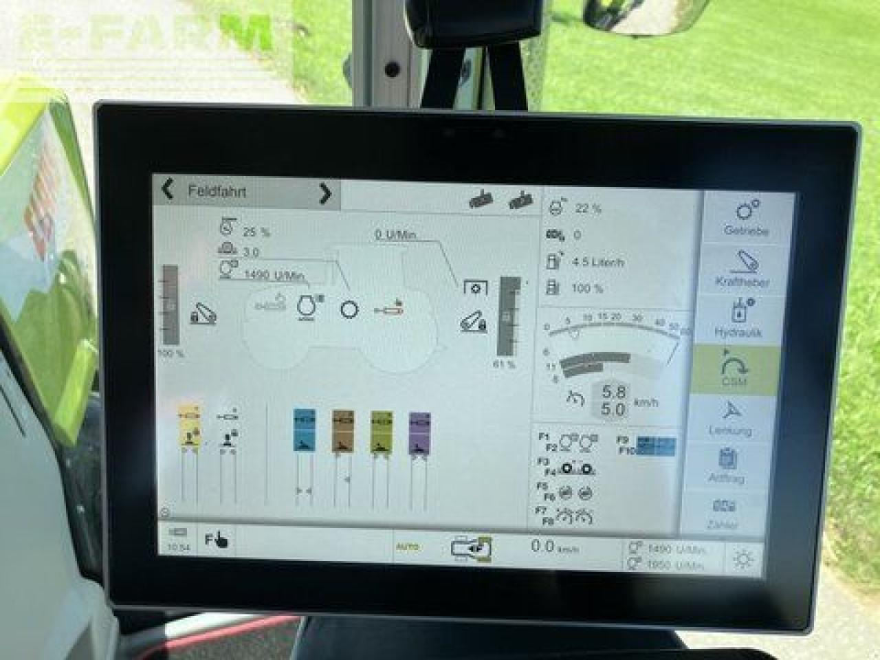 Tractor CLAAS arion 660 cmatic cebis CMATIC CEBIS