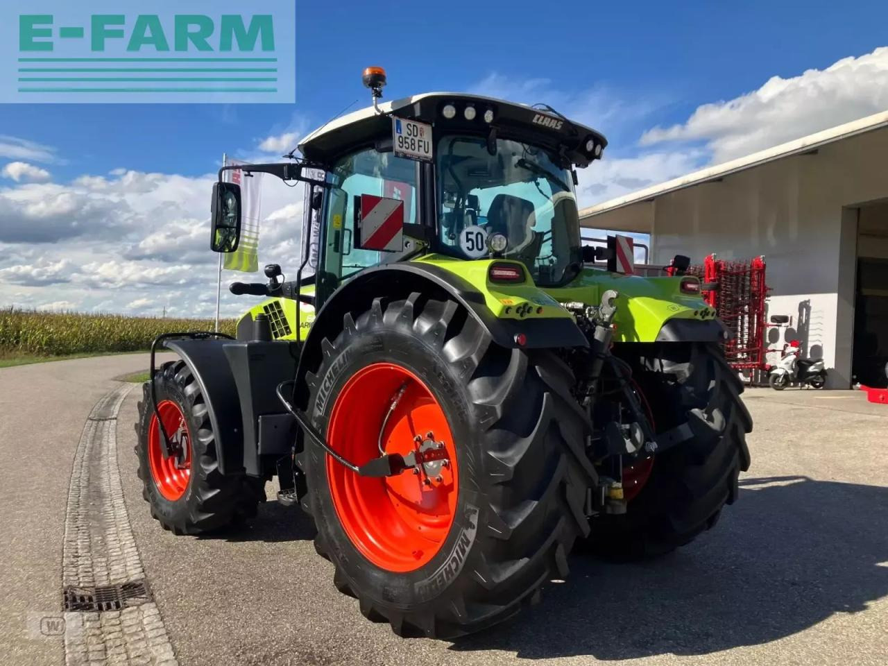 Tractor CLAAS arion 660 cmatic cebis CMATIC CEBIS