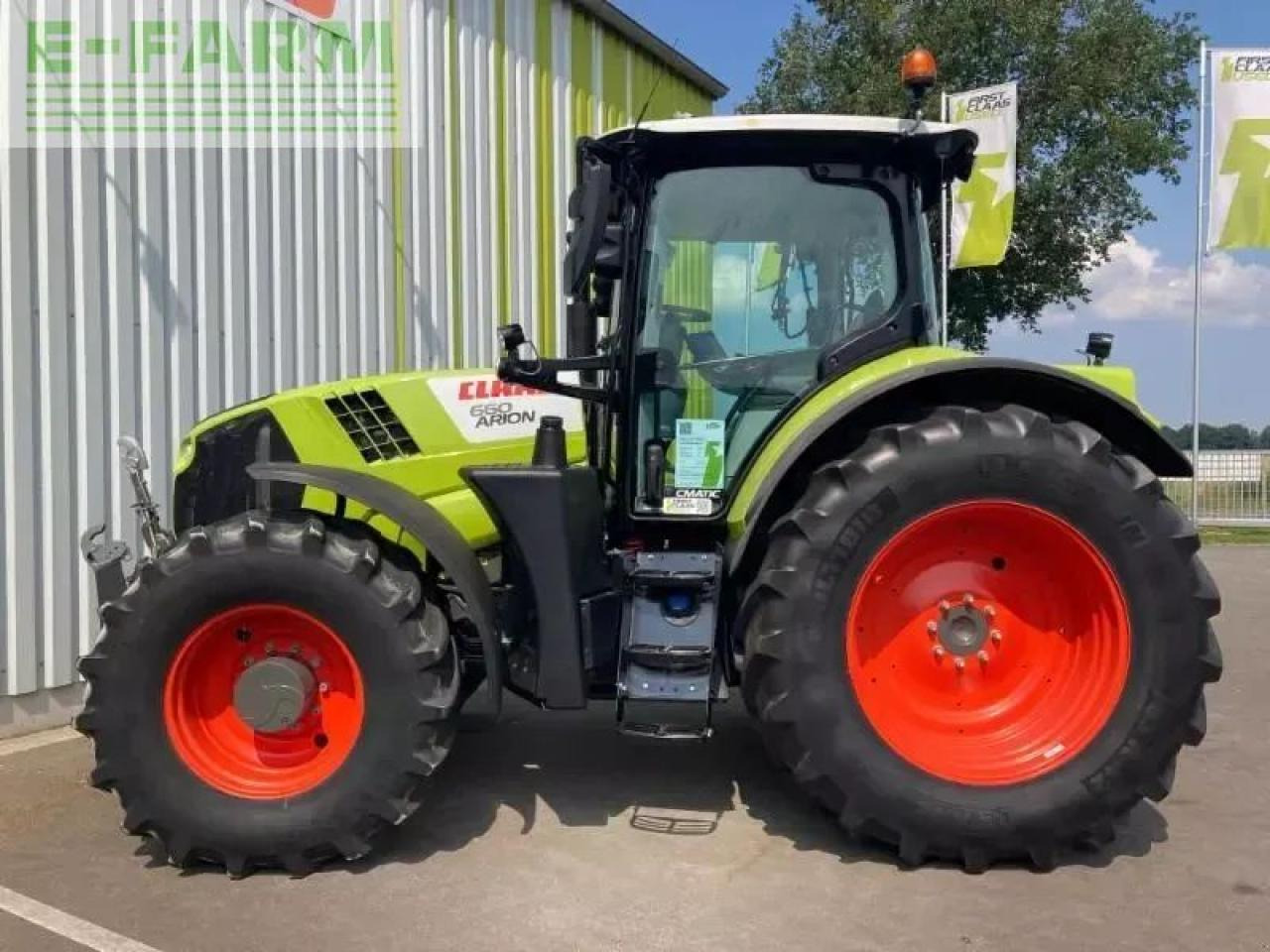 Tractor CLAAS arion 660 cmatic cebis CMATIC CEBIS