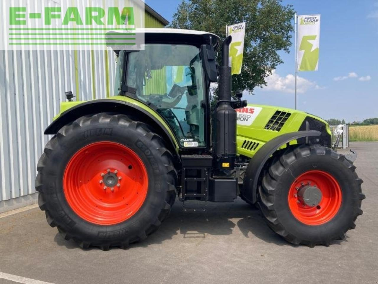 Tractor CLAAS arion 660 cmatic cebis CMATIC CEBIS