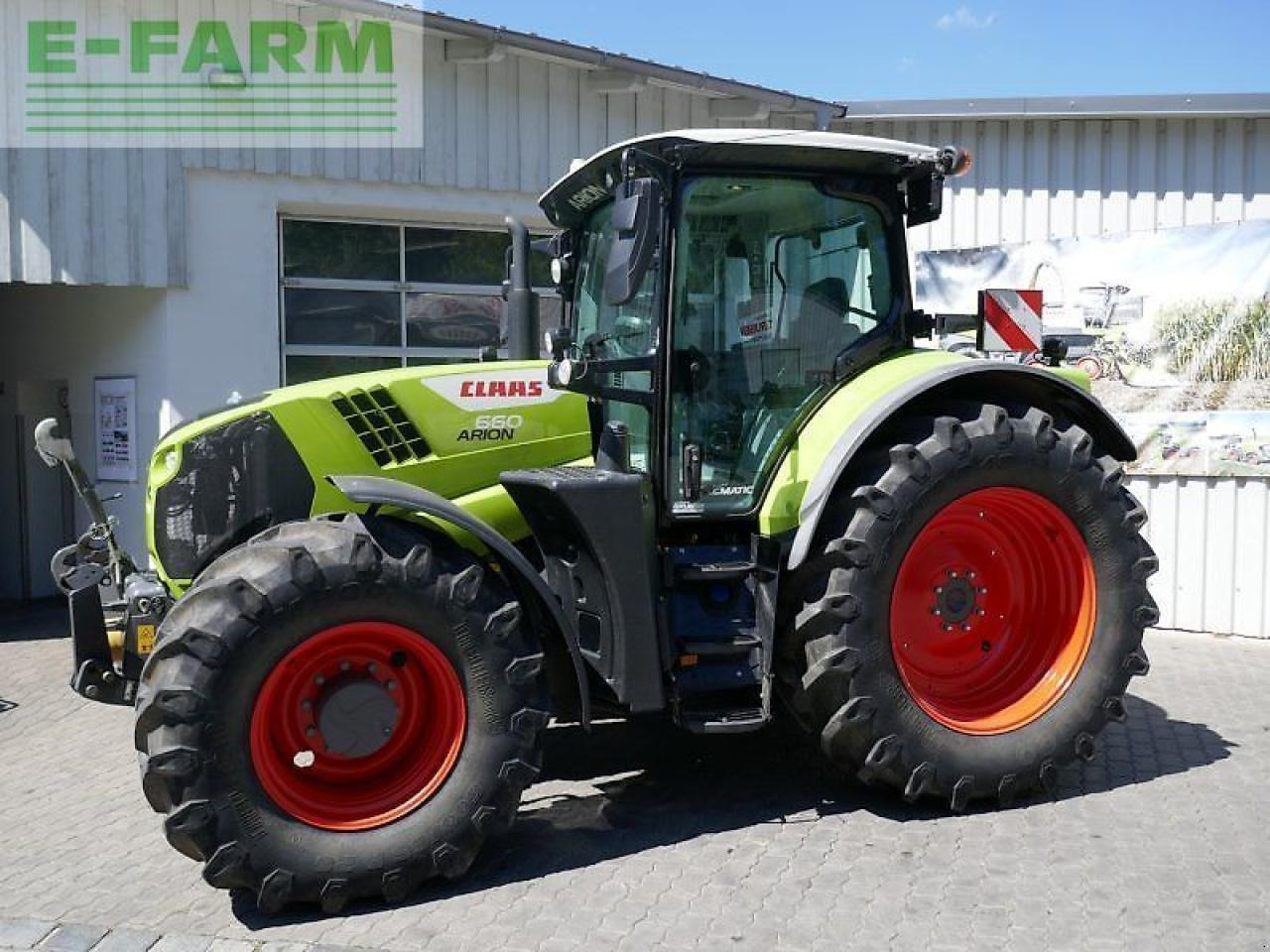 Tractor CLAAS arion 660 cmatic cebis CMATIC CEBIS