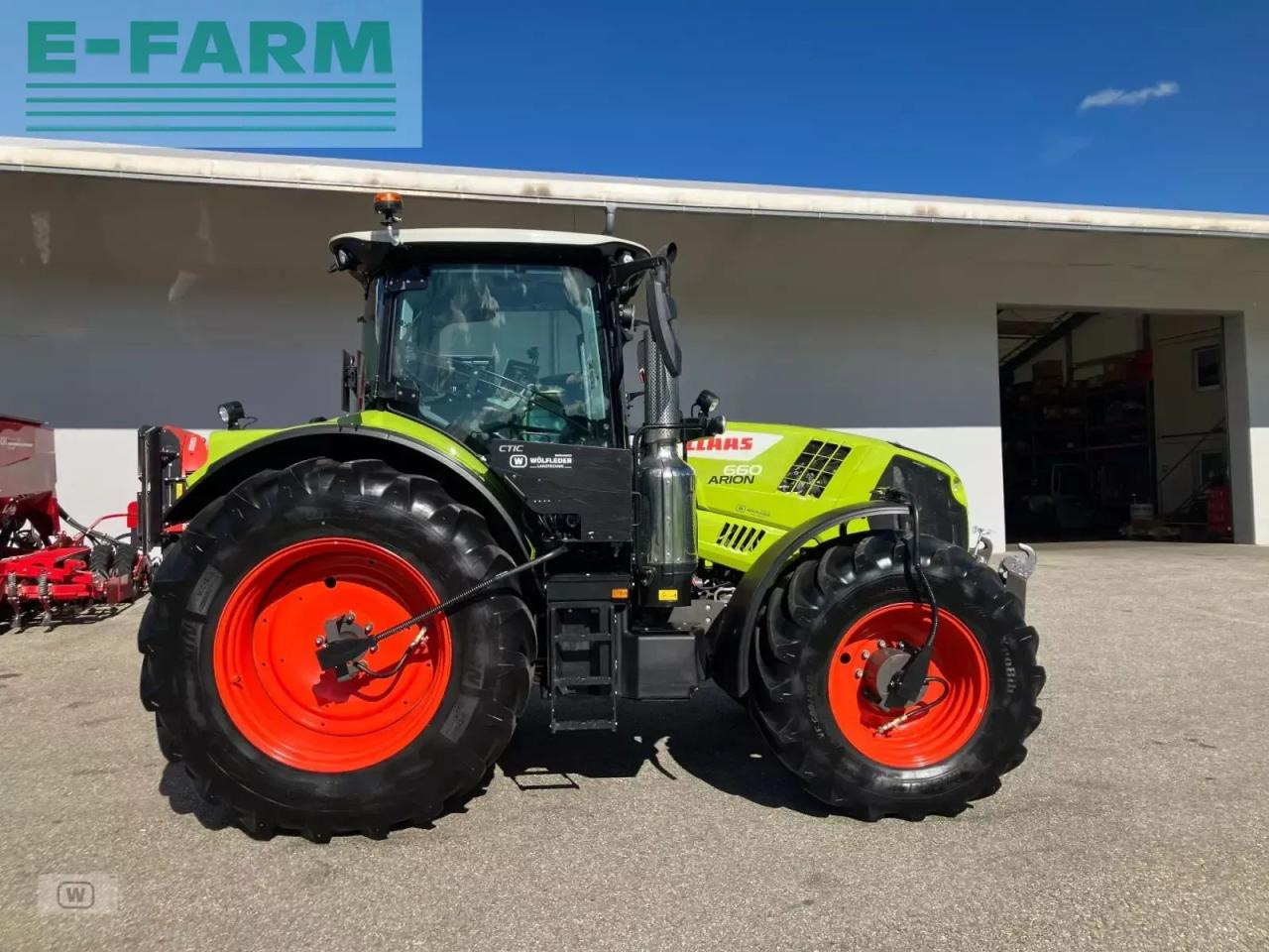 Tractor CLAAS arion 660 cmatic cebis CMATIC CEBIS