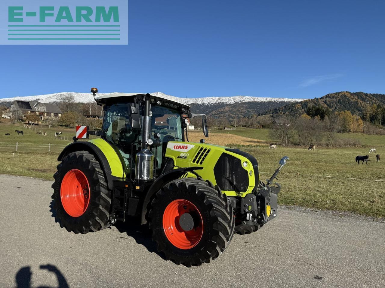 Tractor CLAAS arion 660 cmatic cebis CMATIC CEBIS