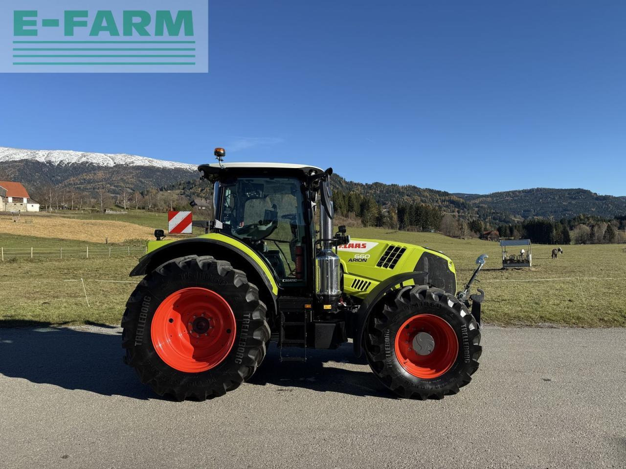 Tractor CLAAS arion 660 cmatic cebis CMATIC CEBIS
