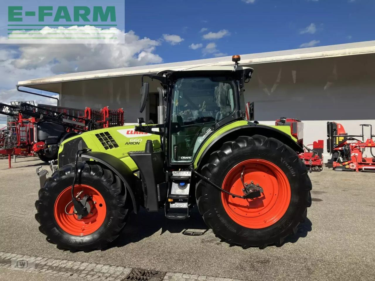 Tractor CLAAS arion 660 cmatic cebis CMATIC CEBIS