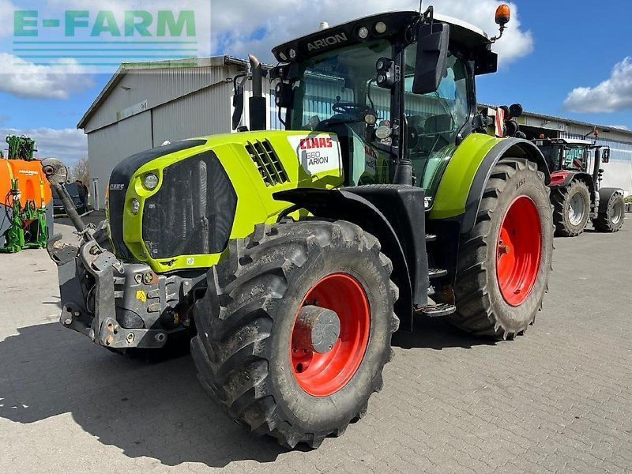 Tractor CLAAS arion 660 cmatic cebis (inkl. rtk)