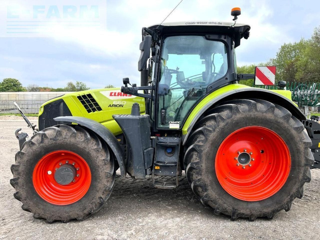 Tractor CLAAS arion 660 cmatic cebis, maxi care protect 2028, CMATIC CEBIS
