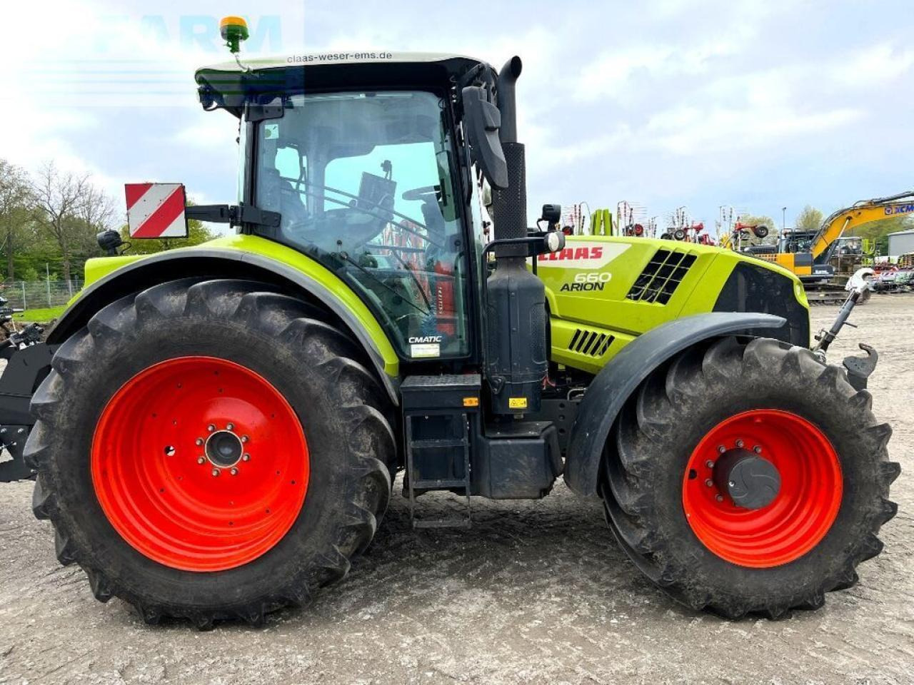Tractor CLAAS arion 660 cmatic cebis, maxi care protect 2028, CMATIC CEBIS