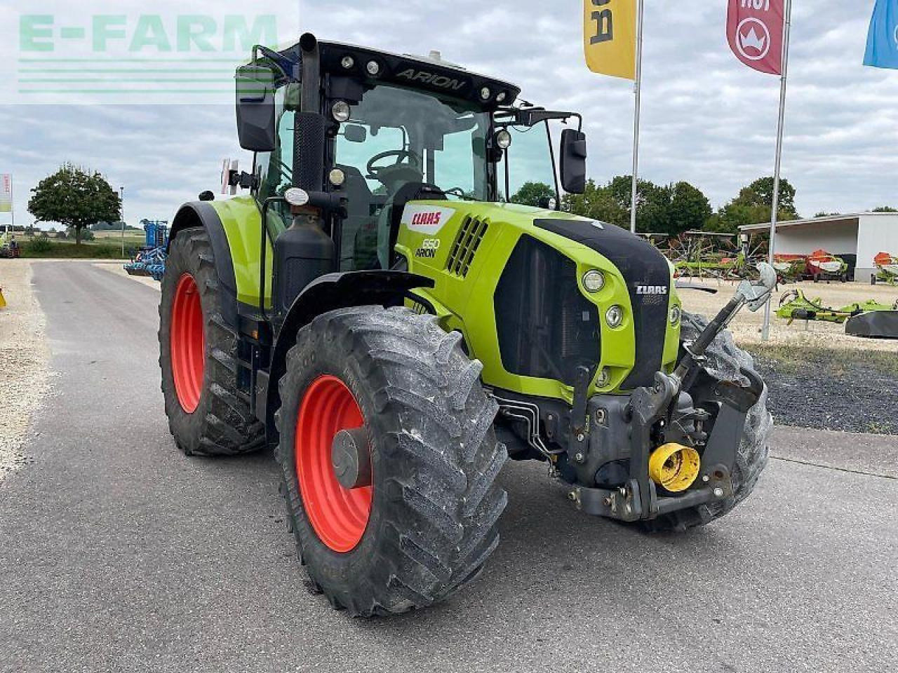 Tractor CLAAS arion 660 cmatic cebis preisreduziert CMATIC CEBIS