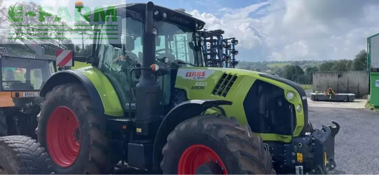 Tractor CLAAS arion 660 cmatic cis+ CMATIC CIS+