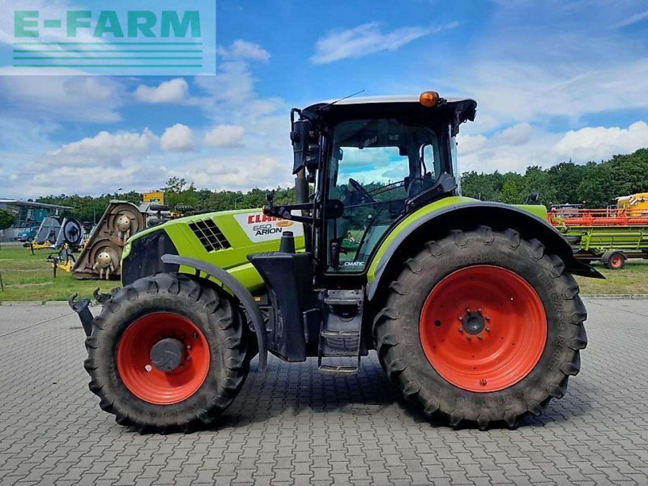 Tractor CLAAS arion 660 cmatic cis CMATIC CIS