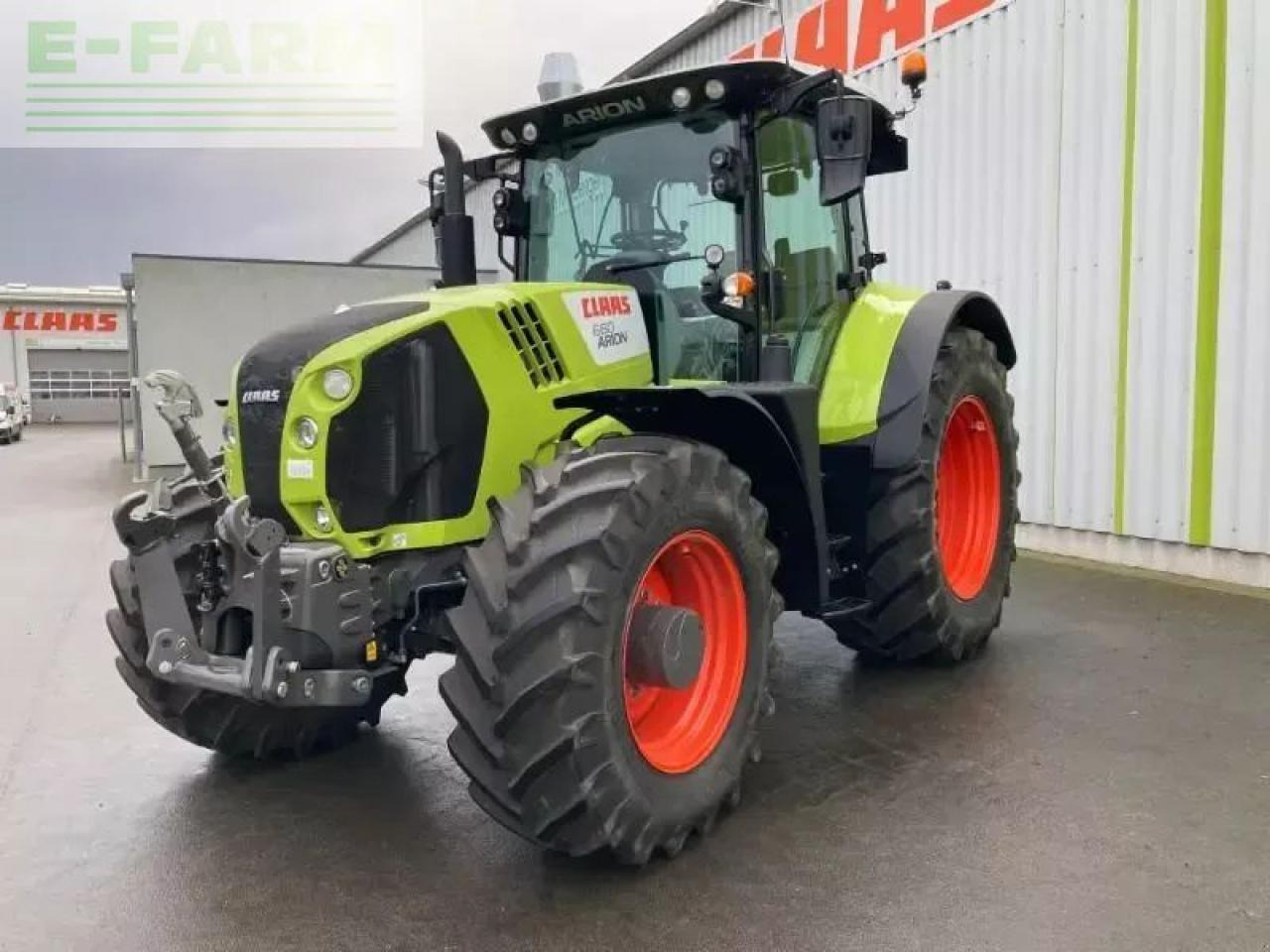 Tractor CLAAS arion 660 cmatic cis+ CMATIC CIS+