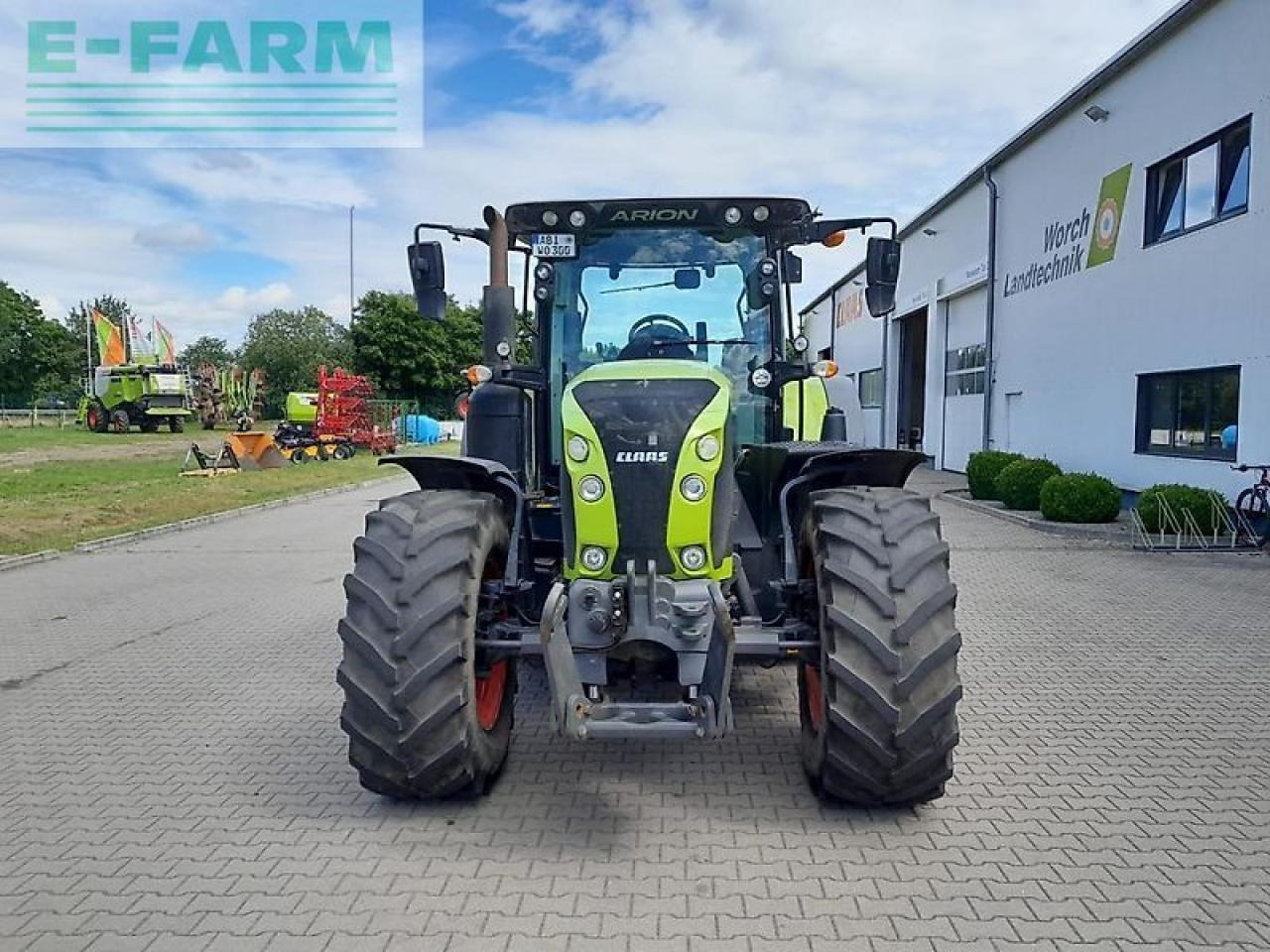 Tractor CLAAS arion 660 cmatic cis CMATIC CIS