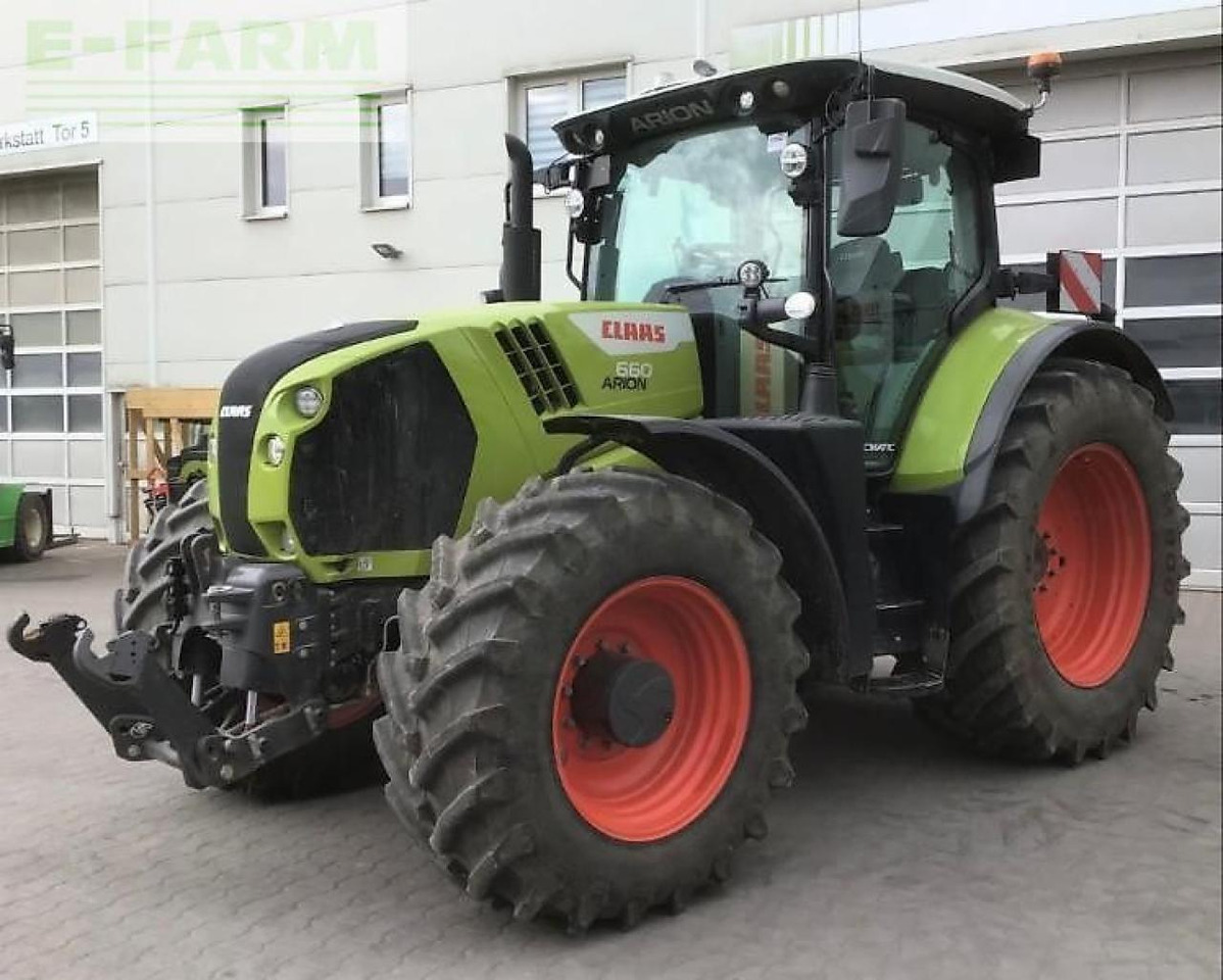 Tractor CLAAS arion 660 cmatic focus