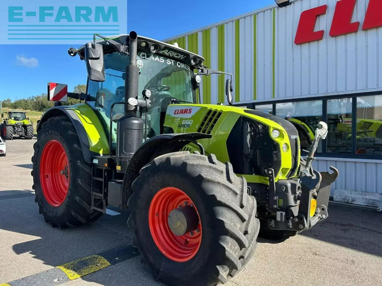 Tractor CLAAS arion 660 cmatic privilege