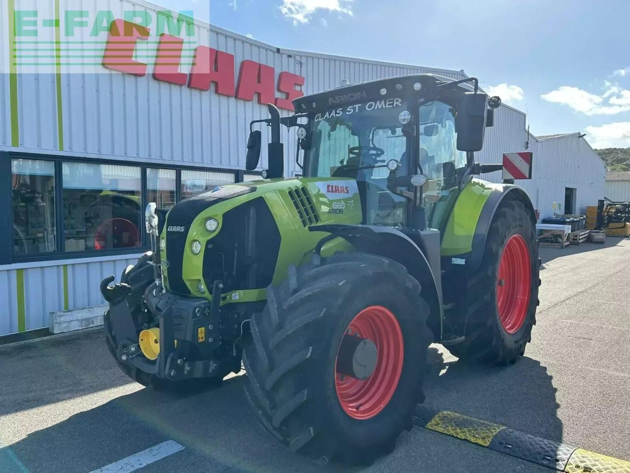Tractor CLAAS arion 660 cmatic privilege