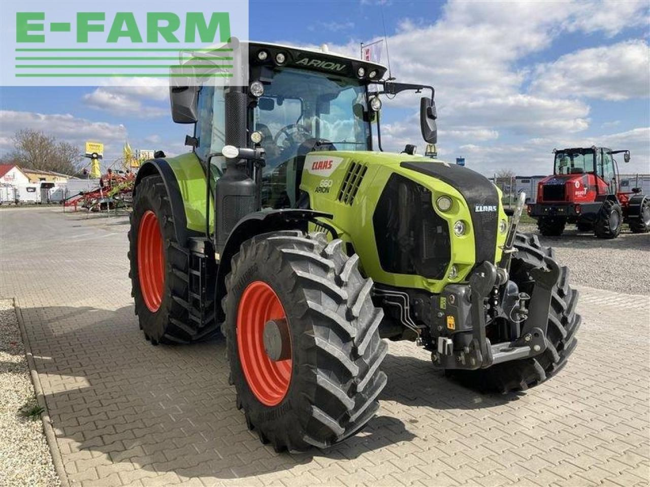 Tractor CLAAS arion 660 cmatic st5 cebis