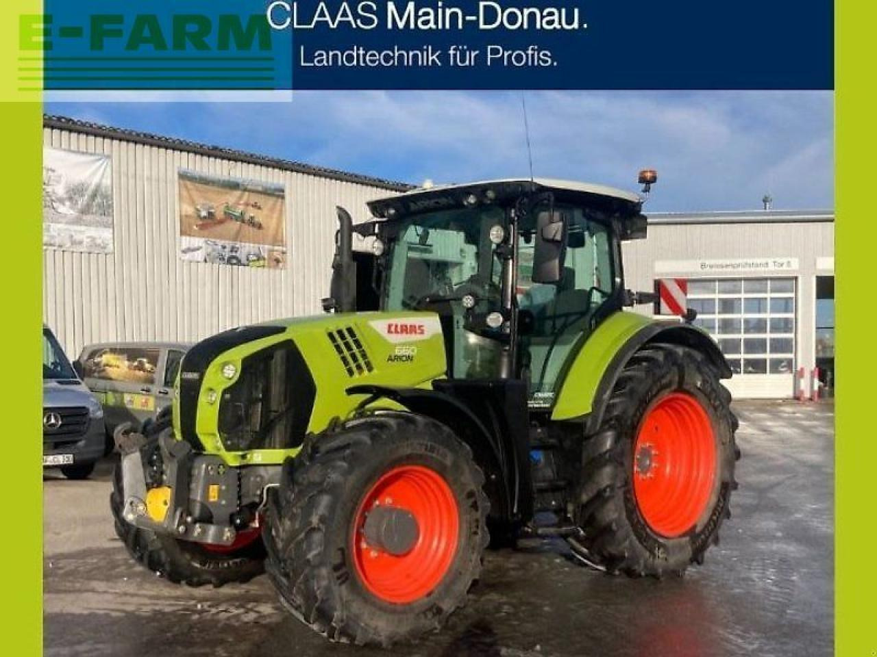 Tractor CLAAS arion 660 cmatic - st v first