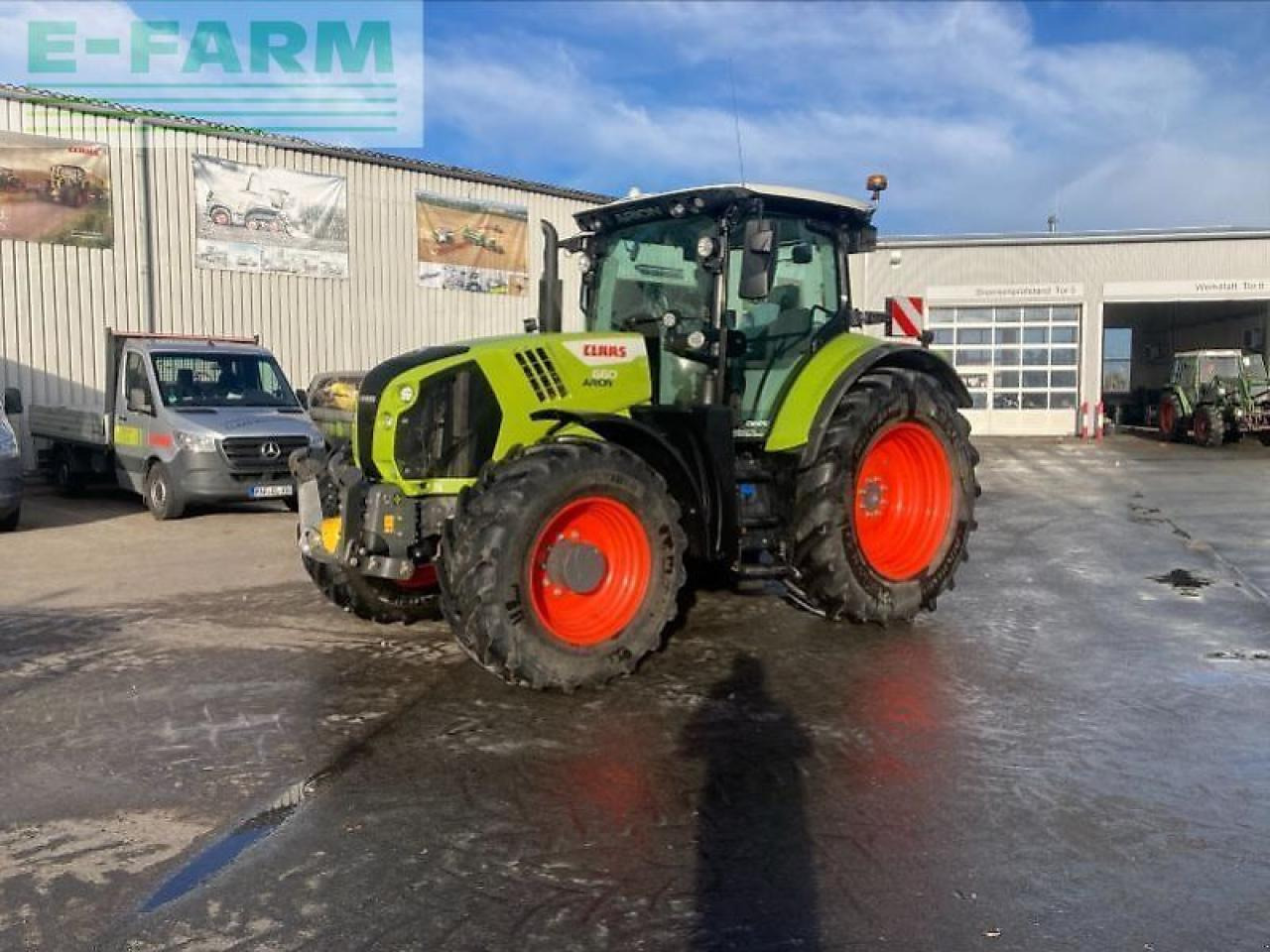 Tractor CLAAS arion 660 cmatic - st v first