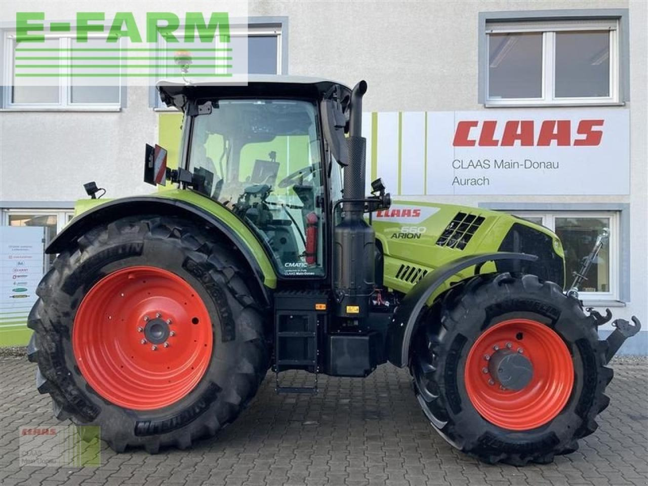 Tractor CLAAS arion 660 cmatic - st v first