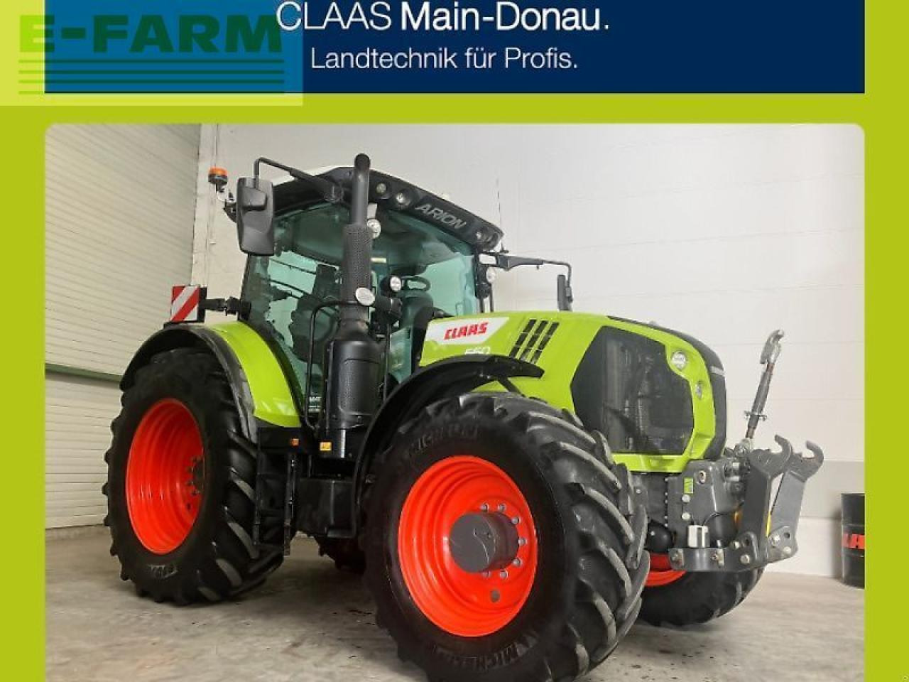 Tractor CLAAS arion 660 cmatic - st v first