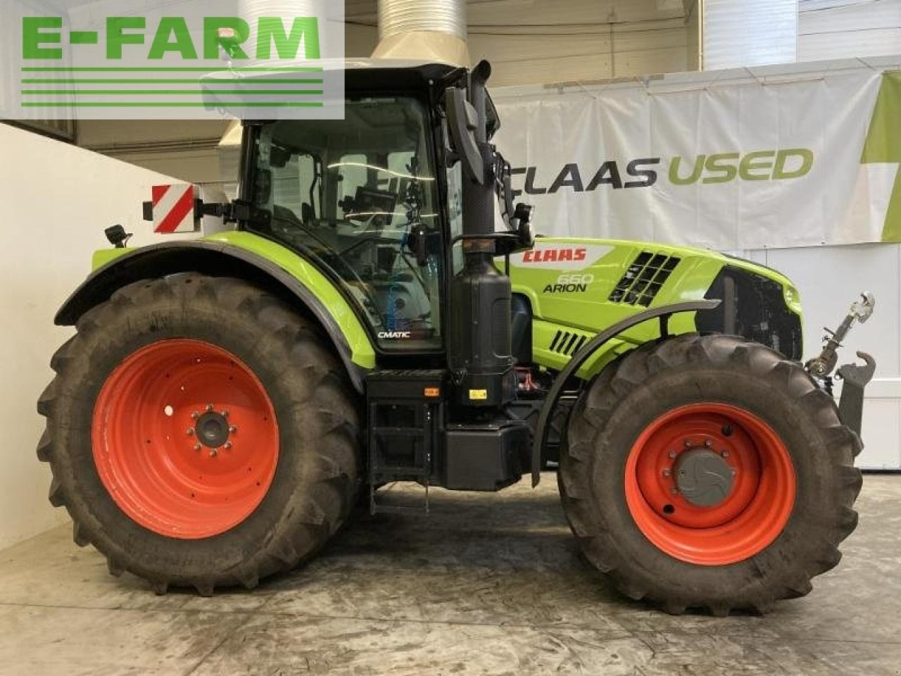 Tractor CLAAS arion 660 cmatic stage v