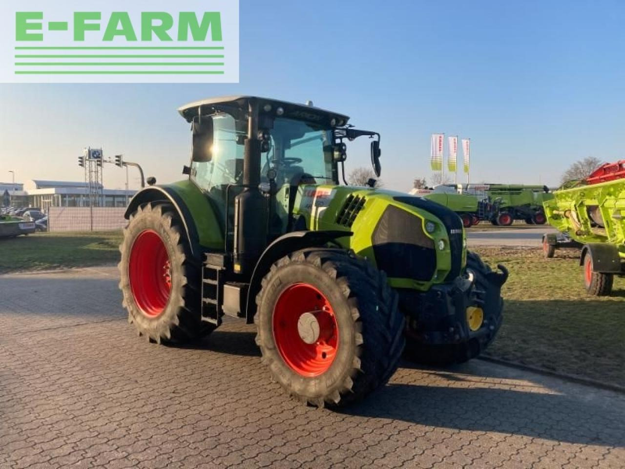 Tractor CLAAS arion 660 st4 cmatic