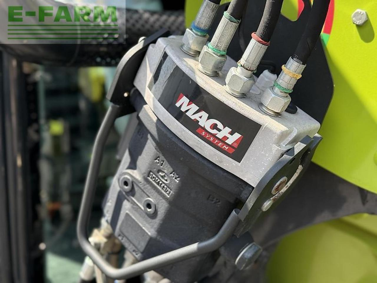Tractor CLAAS atos 220 c + fl 60e sauter fhz