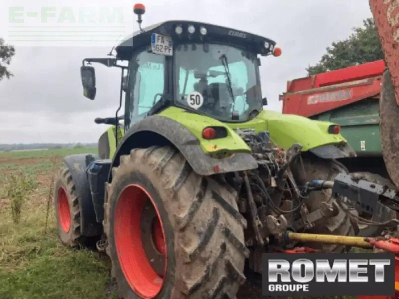 Tractor CLAAS axion 800