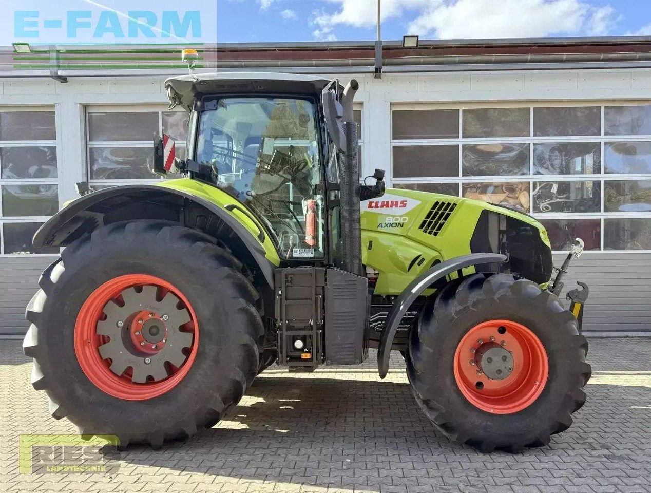 Tractor CLAAS axion 800 cebis hexashift a50 HEXASHIFT CEBIS