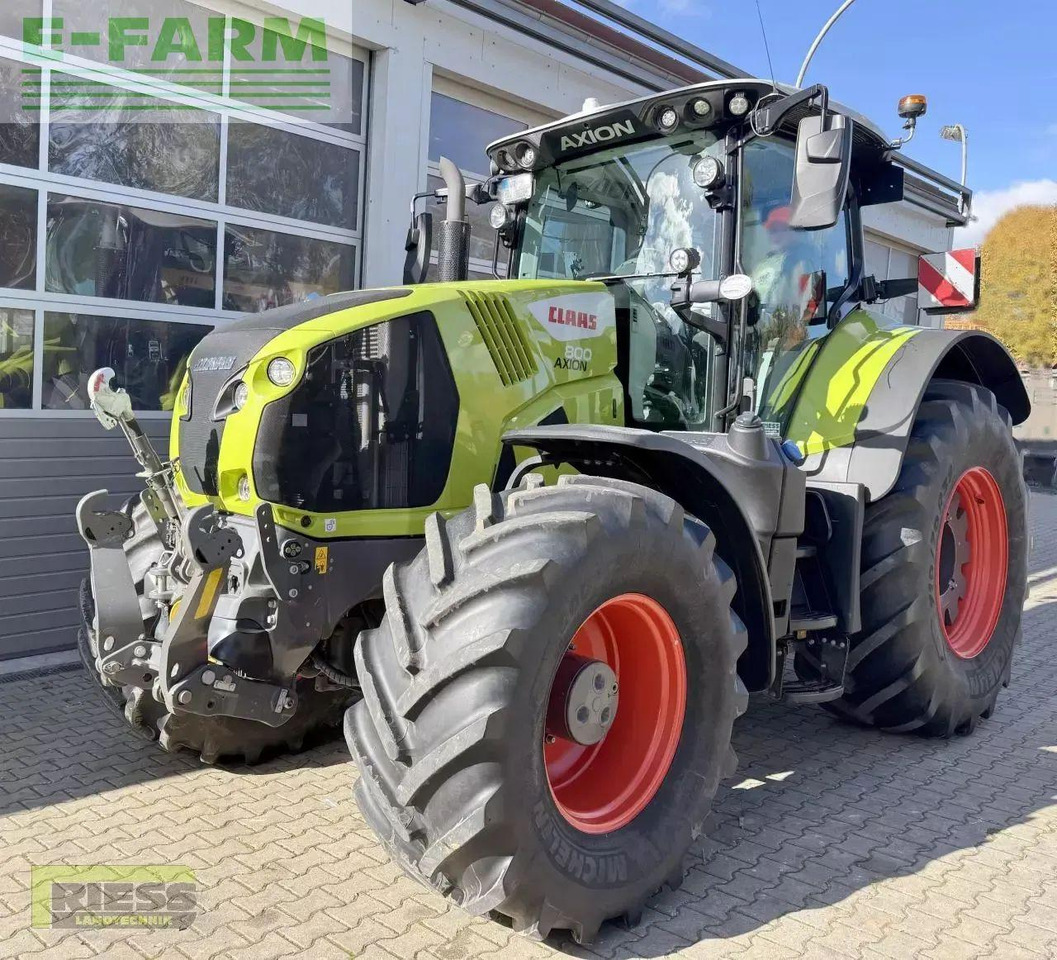 Tractor CLAAS axion 800 cebis hexashift a50 HEXASHIFT CEBIS