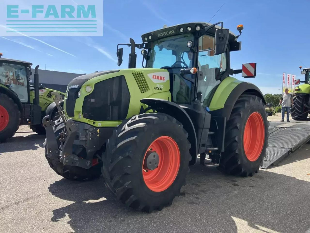 Tractor CLAAS axion 800 cis