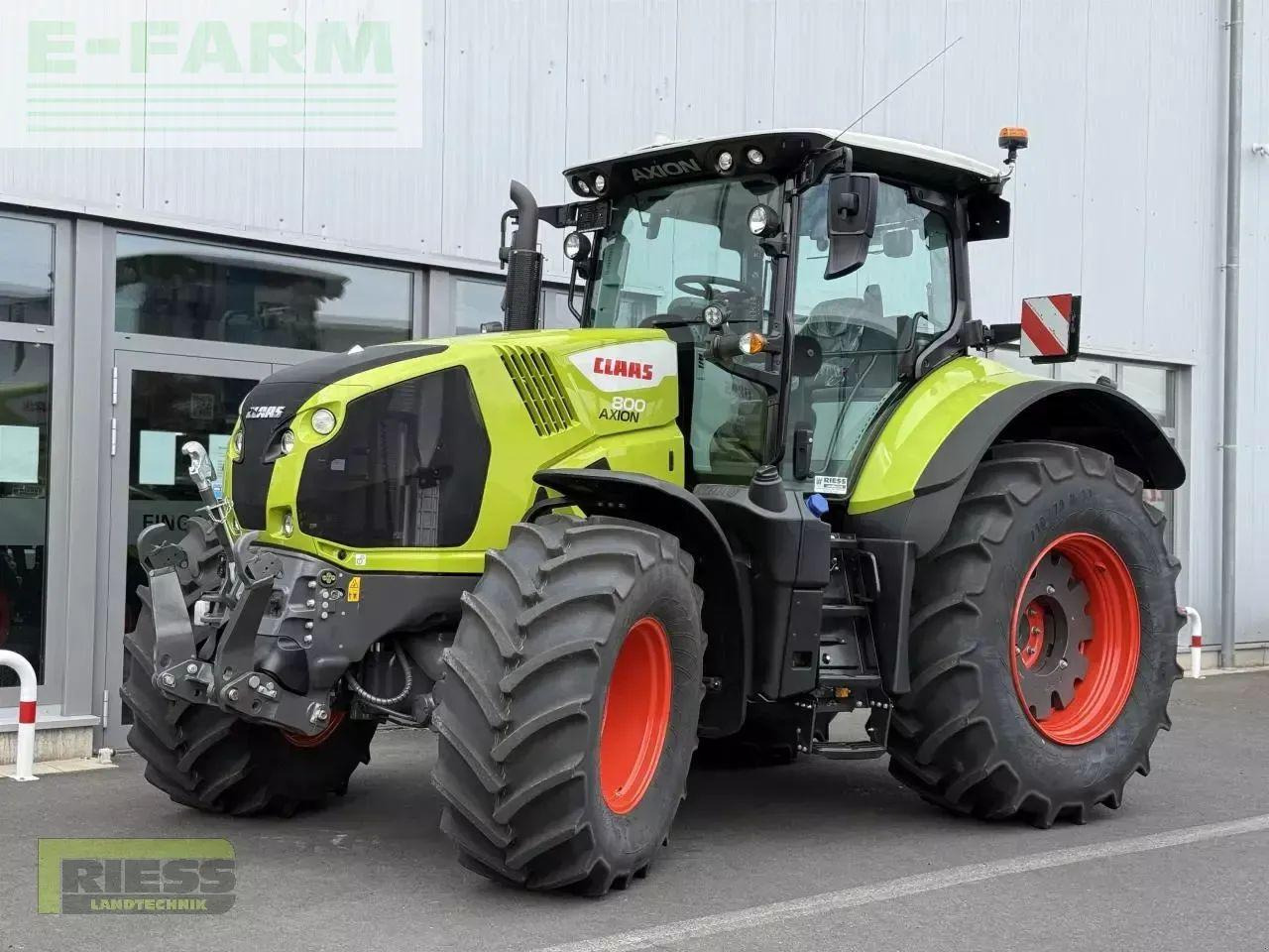 Tractor CLAAS axion 800 cis+ hexashift HEXASHIFT CIS+