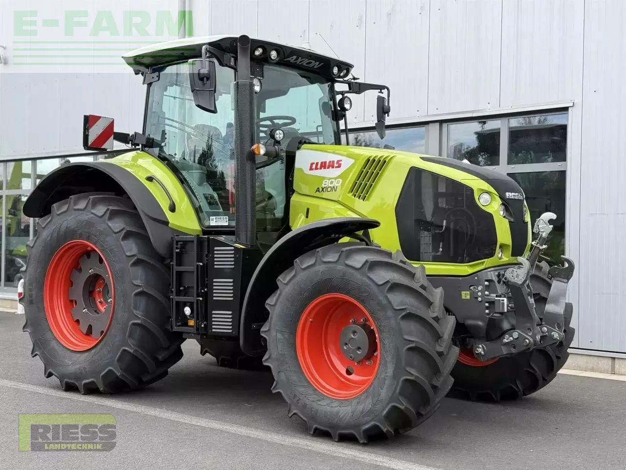 Tractor CLAAS axion 800 cis+ hexashift HEXASHIFT CIS+