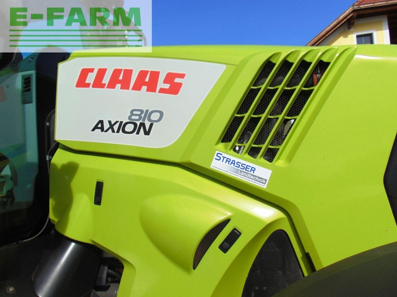 Tractor CLAAS axion 810 c-matic