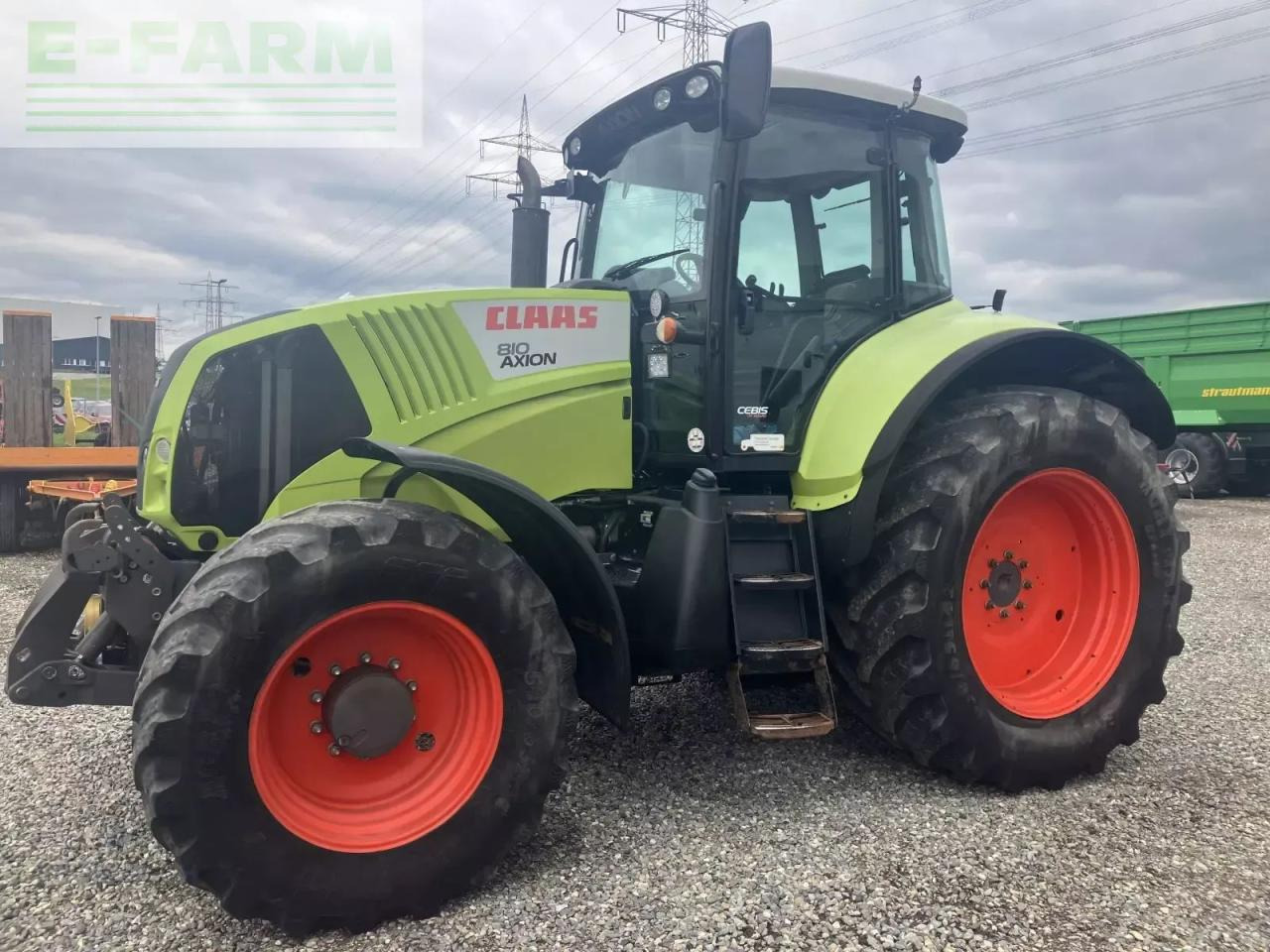 Tractor CLAAS axion 810 c-matic CMATIC