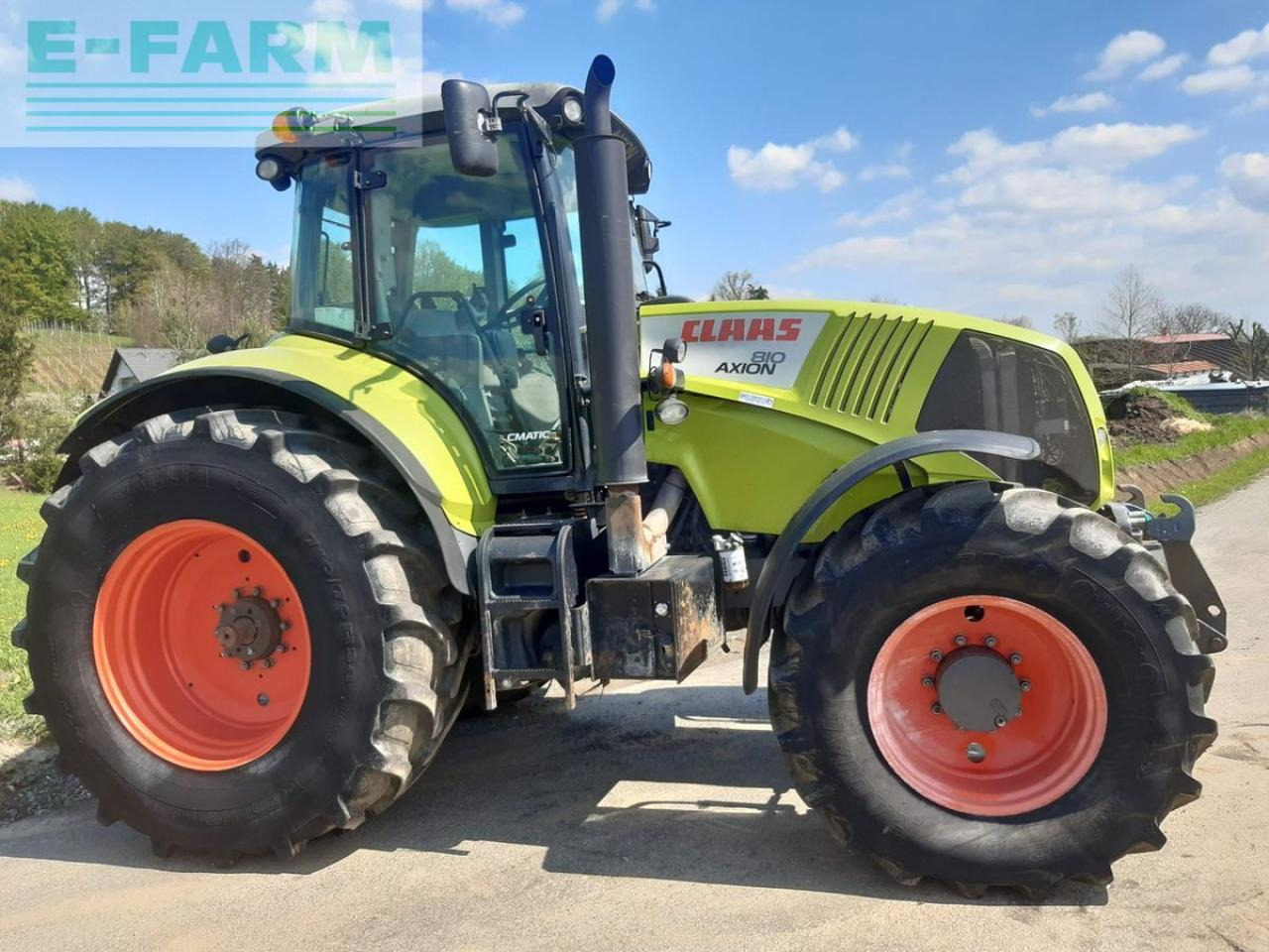 Tractor CLAAS axion 810 c-matic CMATIC