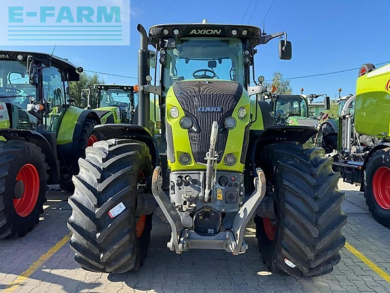 Tractor CLAAS axion 810 cebis hexa-shift
