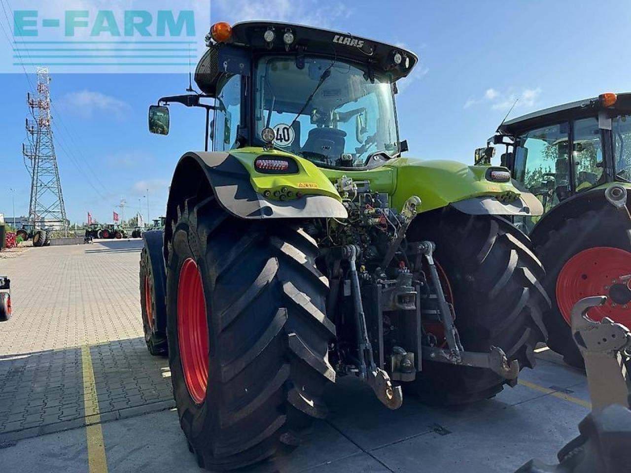 Tractor CLAAS axion 810 cebis hexa-shift
