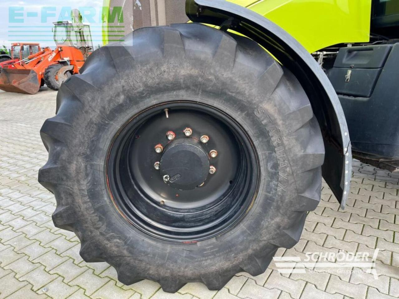 Tractor CLAAS axion 810 cis