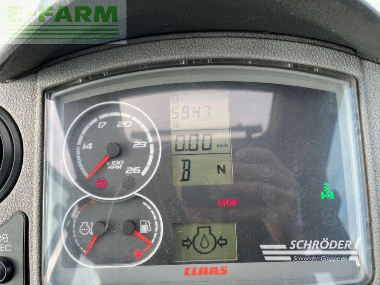 Tractor CLAAS axion 810 cis