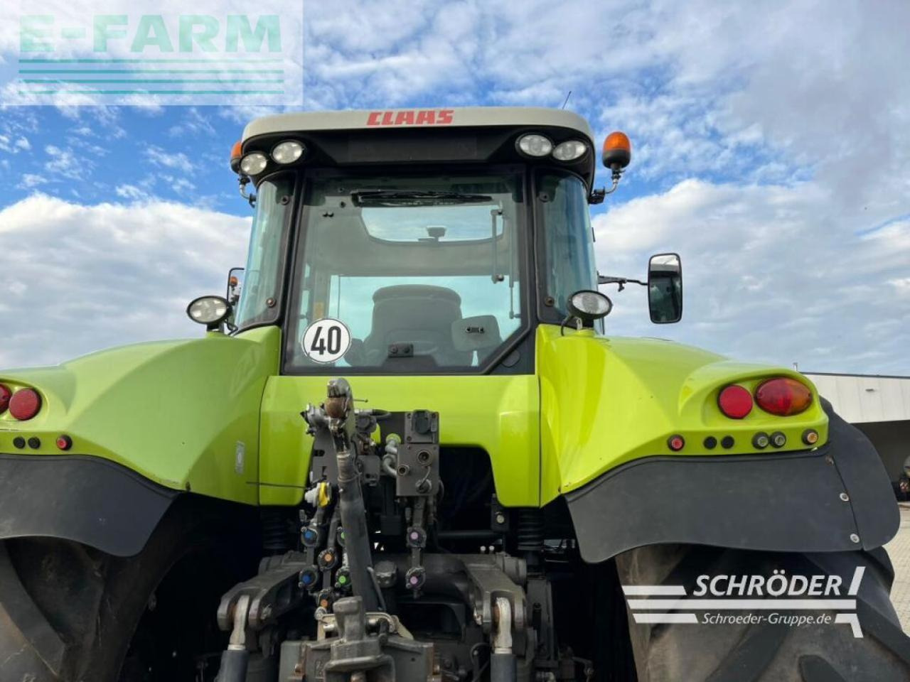 Tractor CLAAS axion 810 cis